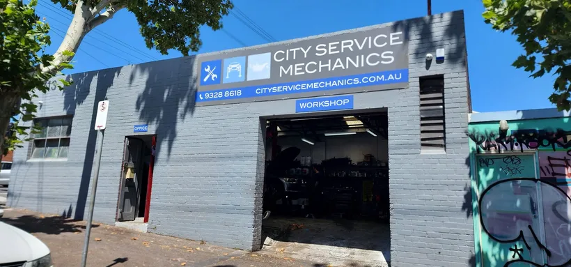 The City Service Mechanics workshop on Chetwynd Street, North Melbourne